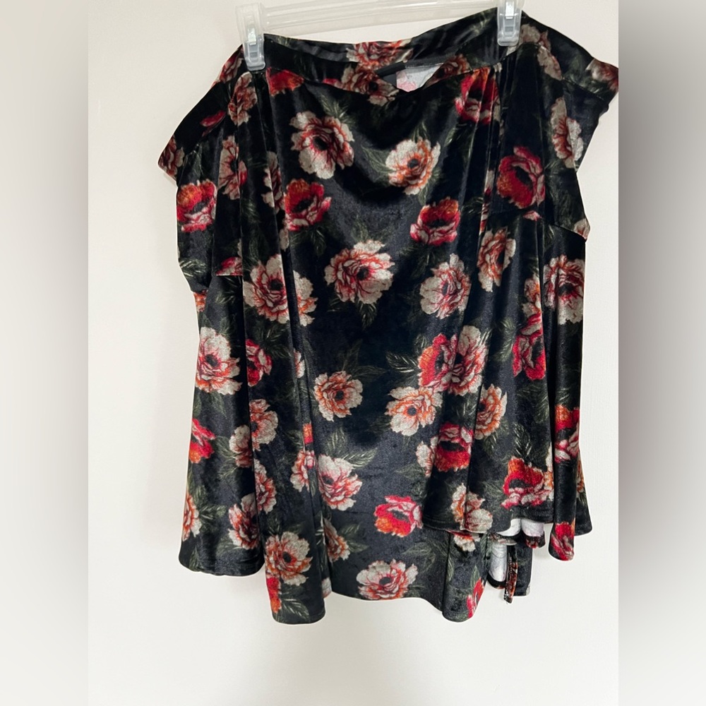Torrid off shoulder bell sleeve top